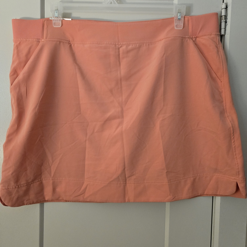 NWT 32 Degrees Women's Coral Skort